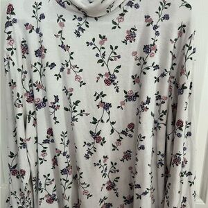Floral Long Sleeve Women's Top